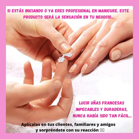 KIT DE UÑAS FRANCESAS